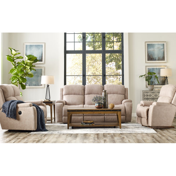 La Z Boy Dorian 86 Upholstered Reclining Sofa Wayfair Canada
